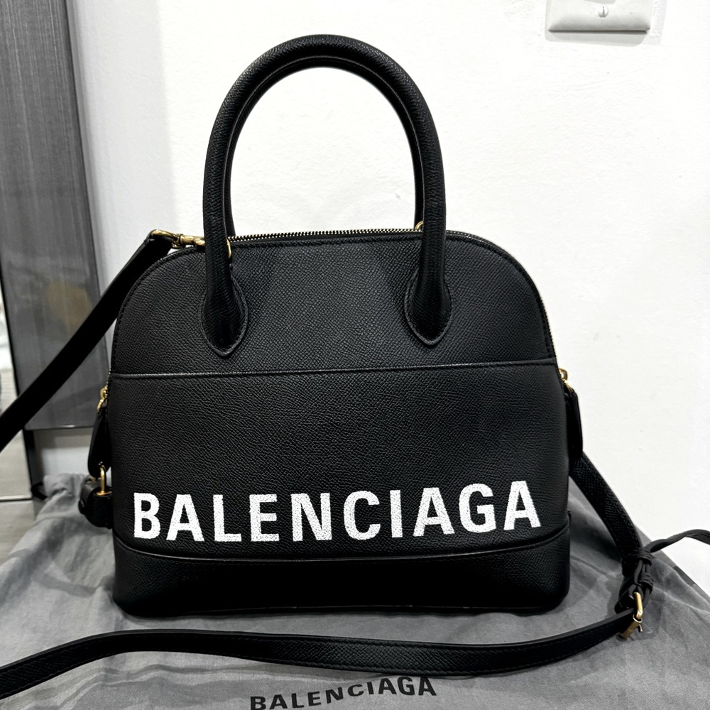BALENCIAGA

Black Small Ville Top Handle Bag